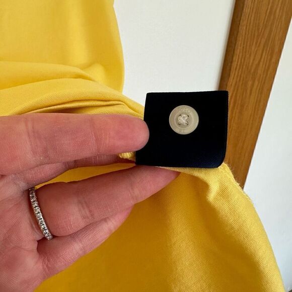 Ralph Lauren Sport Dead Stock Washed Yellow Short Sleeve Puff Shoulder Polo - Picture 8 of 8